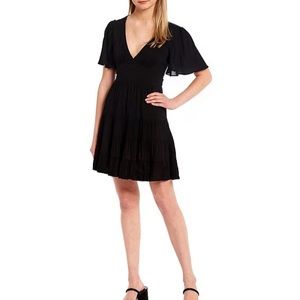black dillards dress